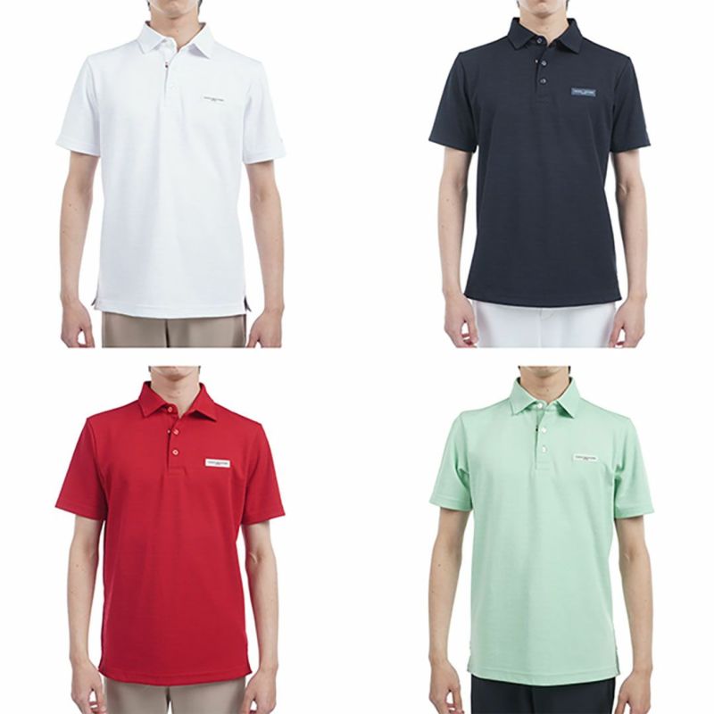 トミー ヒルフィガー ゴルフ Tommy Hilfiger Golf メンズ メンズ ロゴジャガード 半袖シャツ THMA530 詳細19