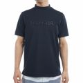 トミー ヒルフィガー ゴルフ Tommy Hilfiger Golf メンズ メンズ エンボスロゴ 半袖モックネックシャツ THMA532 詳細4