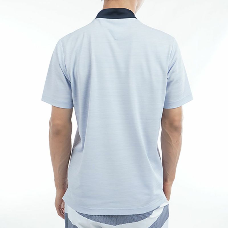 トミー ヒルフィガー ゴルフ Tommy Hilfiger Golf メンズ メンズ エンボスロゴ 半袖モックネックシャツ THMA532 詳細21