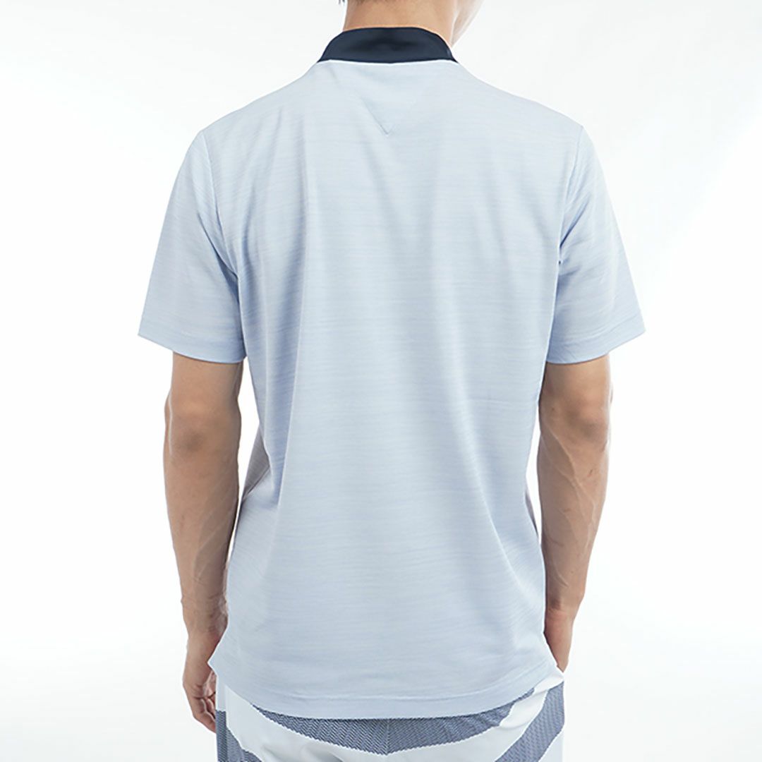 トミー ヒルフィガー ゴルフ Tommy Hilfiger Golf メンズ メンズ エンボスロゴ 半袖モックネックシャツ THMA532 詳細21