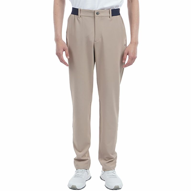   - ◎◎  トミーヒルフィガー ゴルフウェア ゴルフパンツ テーパードパンツ THMA372 ベージュ TOMMY HILFIGER トミーヒルフィガー メンズ 2023年秋冬 ゴルフ