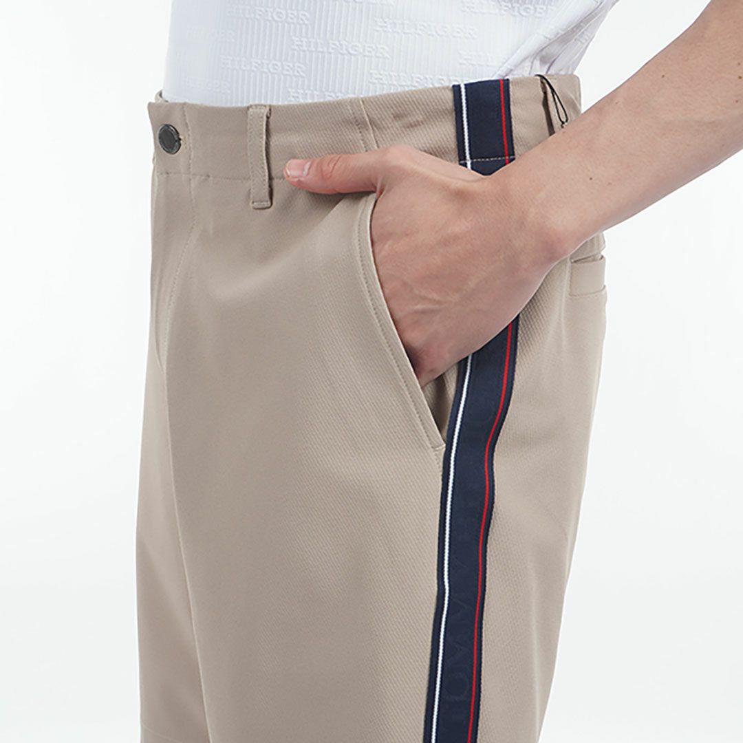 トミー ヒルフィガー ゴルフ Tommy Hilfiger Golf メンズ メンズ 遮熱サイドライン ショートパンツ THMA535 詳細8