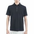 トミー ヒルフィガー ゴルフ Tommy Hilfiger Golf メンズ メンズ リンクスジャガード 半袖ハーフジップシャツ THMA536 詳細3