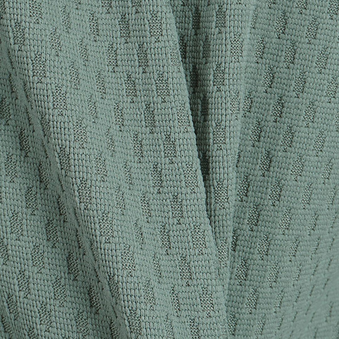 トミー ヒルフィガー ゴルフ Tommy Hilfiger Golf メンズ メンズ リンクスジャガード 半袖ハーフジップシャツ THMA536 詳細12