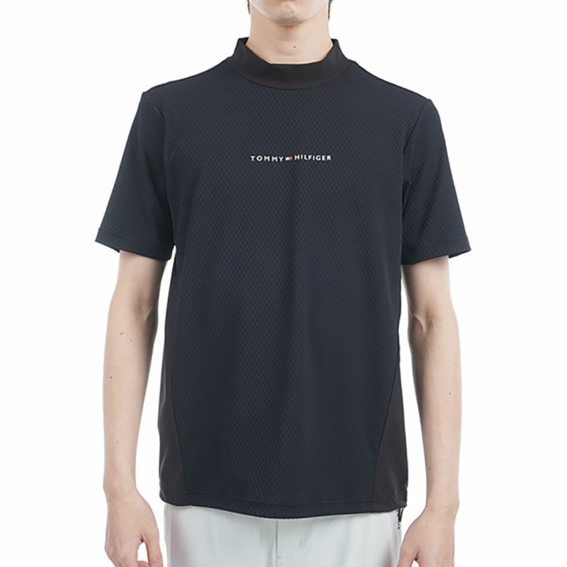 トミー ヒルフィガー ゴルフ Tommy Hilfiger Golf メンズ メンズ ハイブリッド 半袖モックネックシャツ THMA537 詳細3
