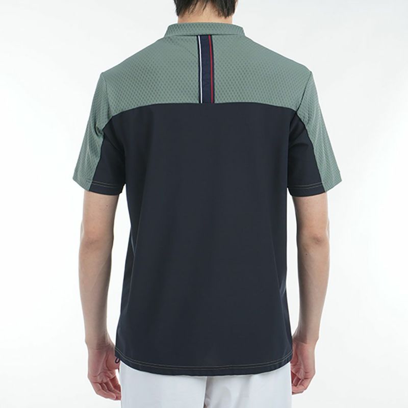 トミー ヒルフィガー ゴルフ Tommy Hilfiger Golf メンズ メンズ ハイブリッド 半袖モックネックシャツ THMA537 詳細7