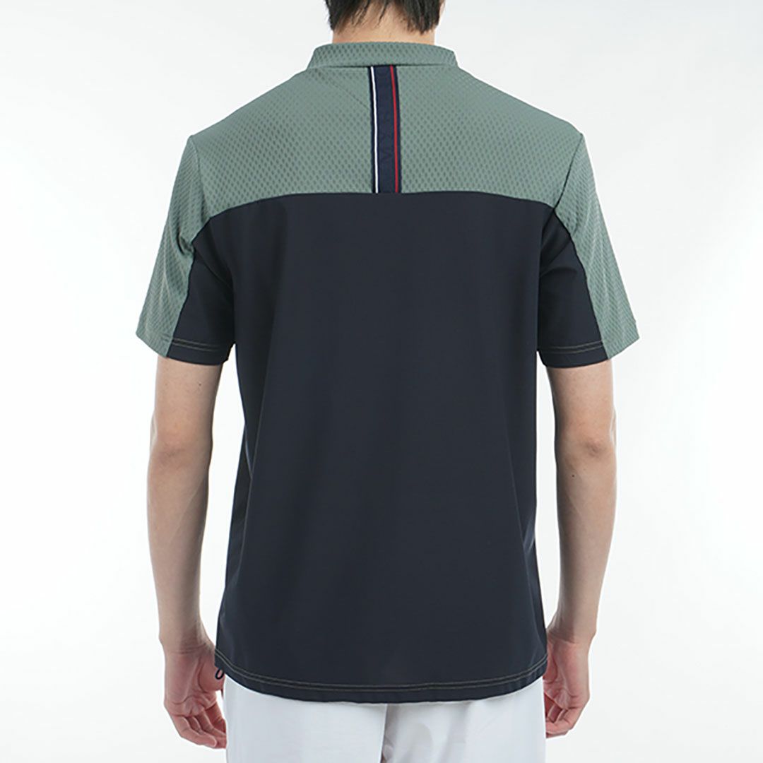 トミー ヒルフィガー ゴルフ Tommy Hilfiger Golf メンズ メンズ ハイブリッド 半袖モックネックシャツ THMA537 詳細7
