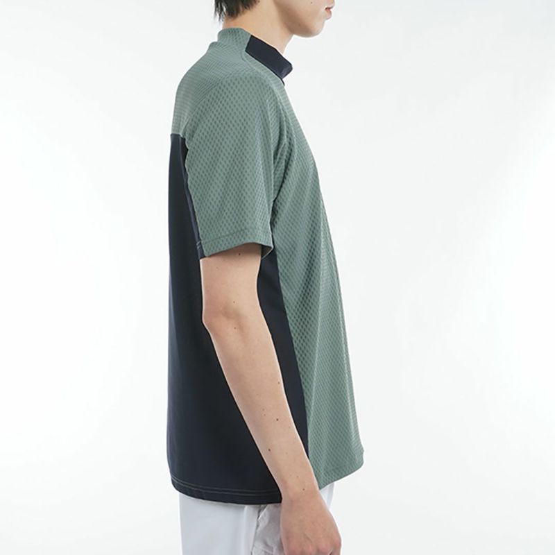 トミー ヒルフィガー ゴルフ Tommy Hilfiger Golf メンズ メンズ ハイブリッド 半袖モックネックシャツ THMA537 詳細8