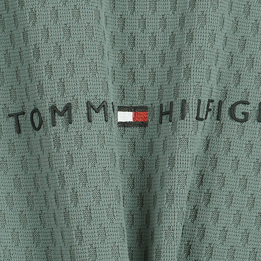 トミー ヒルフィガー ゴルフ Tommy Hilfiger Golf メンズ メンズ ハイブリッド 半袖モックネックシャツ THMA537 詳細12