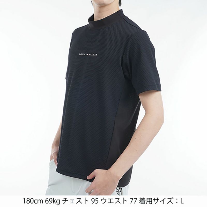 トミー ヒルフィガー ゴルフ Tommy Hilfiger Golf メンズ メンズ ハイブリッド 半袖モックネックシャツ THMA537 詳細15