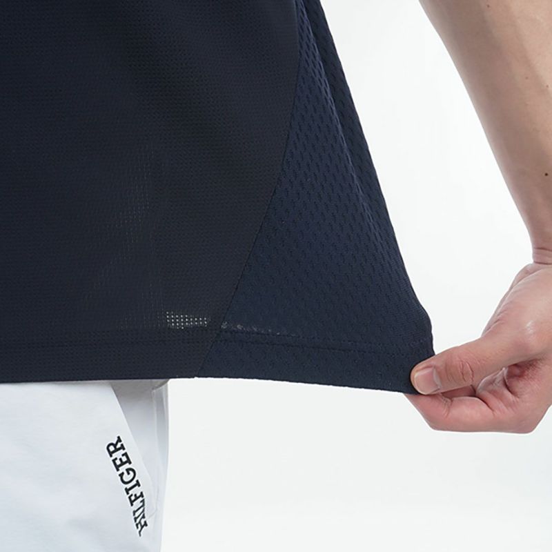 トミー ヒルフィガー ゴルフ Tommy Hilfiger Golf メンズ メンズ ハイブリッド 半袖ポロシャツ THMA538 詳細8