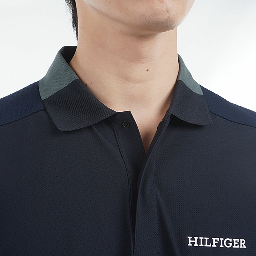 トミー ヒルフィガー ゴルフ Tommy Hilfiger Golf メンズ メンズ ハイブリッド 半袖ポロシャツ THMA538 詳細10