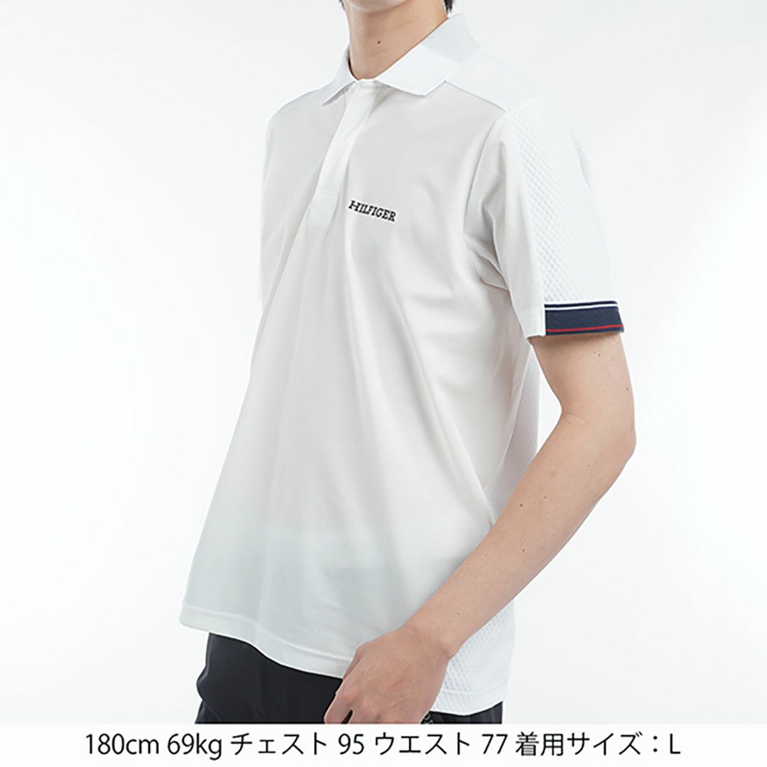 トミー ヒルフィガー ゴルフ Tommy Hilfiger Golf メンズ メンズ ハイブリッド 半袖ポロシャツ THMA538 詳細12