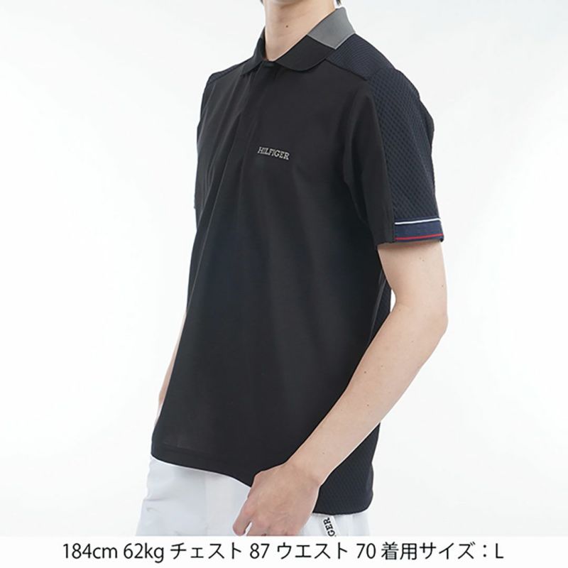 トミー ヒルフィガー ゴルフ Tommy Hilfiger Golf メンズ メンズ ハイブリッド 半袖ポロシャツ THMA538 詳細14