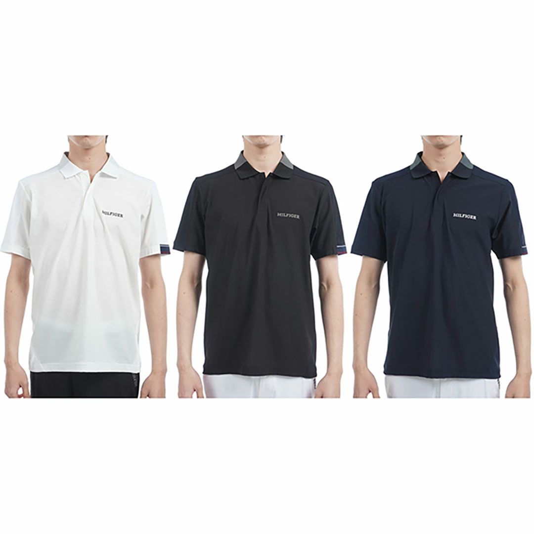 トミー ヒルフィガー ゴルフ Tommy Hilfiger Golf メンズ メンズ ハイブリッド 半袖ポロシャツ THMA538 詳細16
