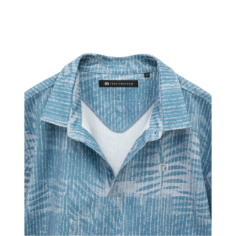TRAVISMATHEW シャツ メンズ ブルー