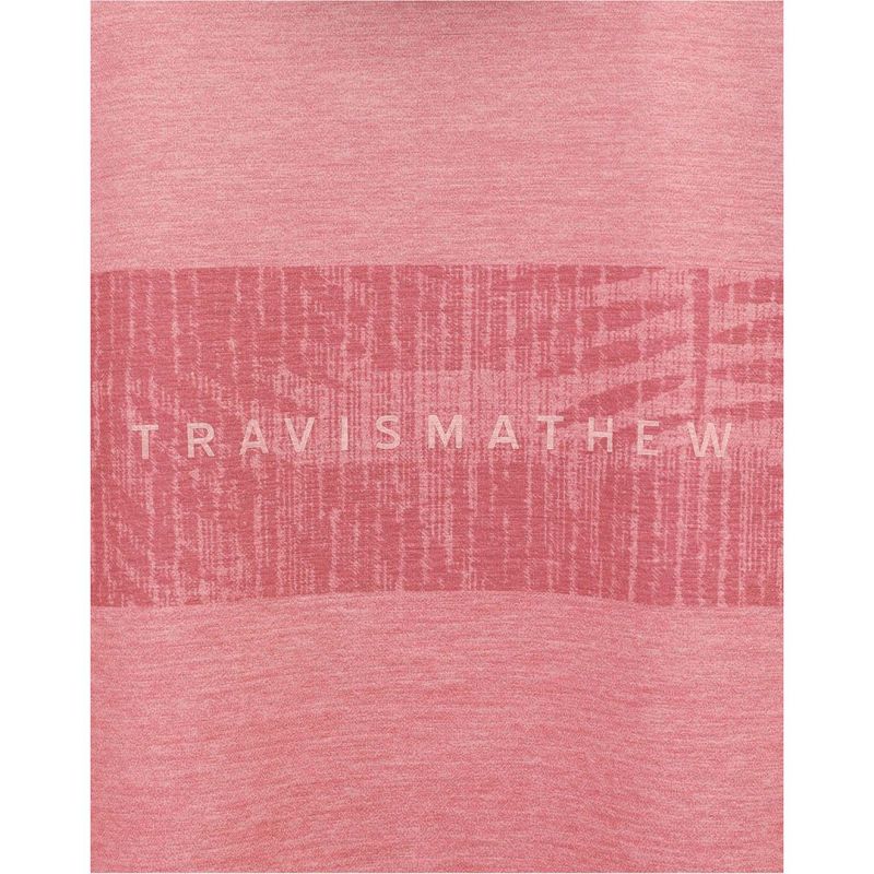 TRAVISMATHEW シャツ メンズ レッド