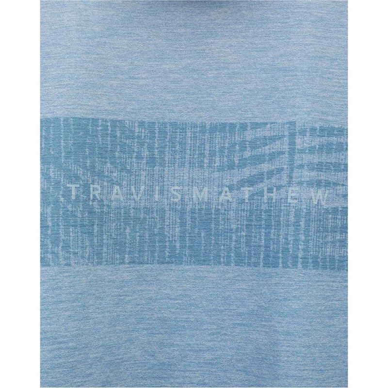 TRAVISMATHEW シャツ メンズ ブルー