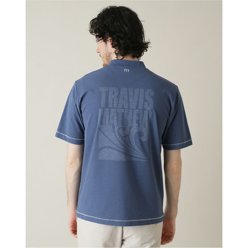TRAVISMATHEW シャツ メンズ ネイビー