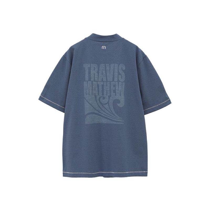 TRAVISMATHEW シャツ メンズ ネイビー