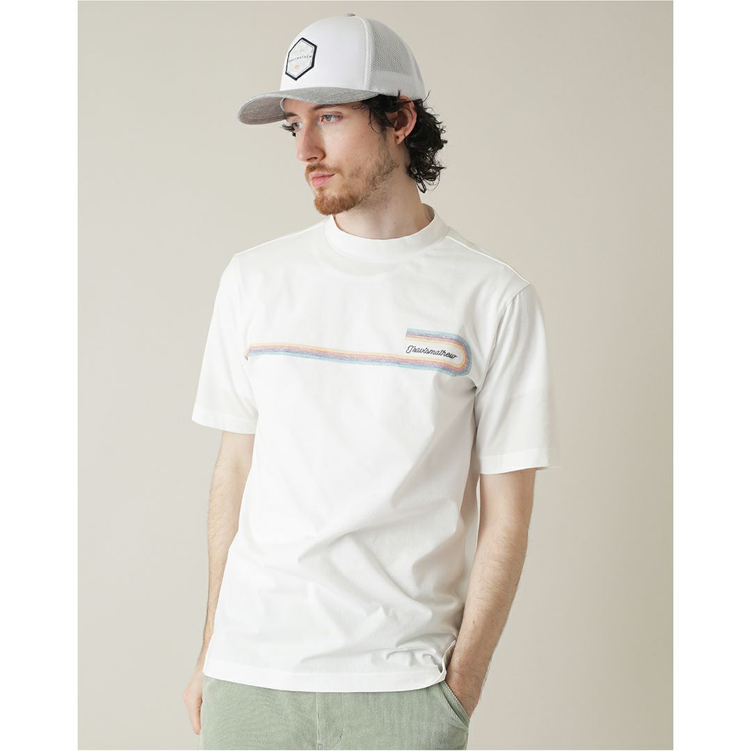 トラヴィスマシュー TRAVISMATHEW メンズ メンズ レトロチェスト プリント半袖モック (MENS) TMMA52R 詳細4