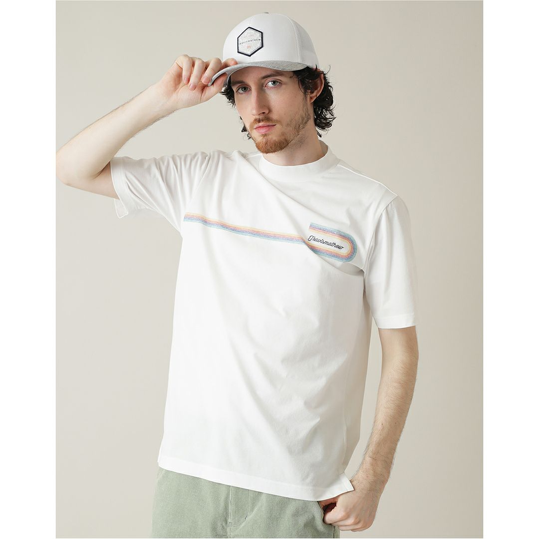 トラヴィスマシュー TRAVISMATHEW メンズ メンズ レトロチェスト プリント半袖モック (MENS) TMMA52R 詳細5