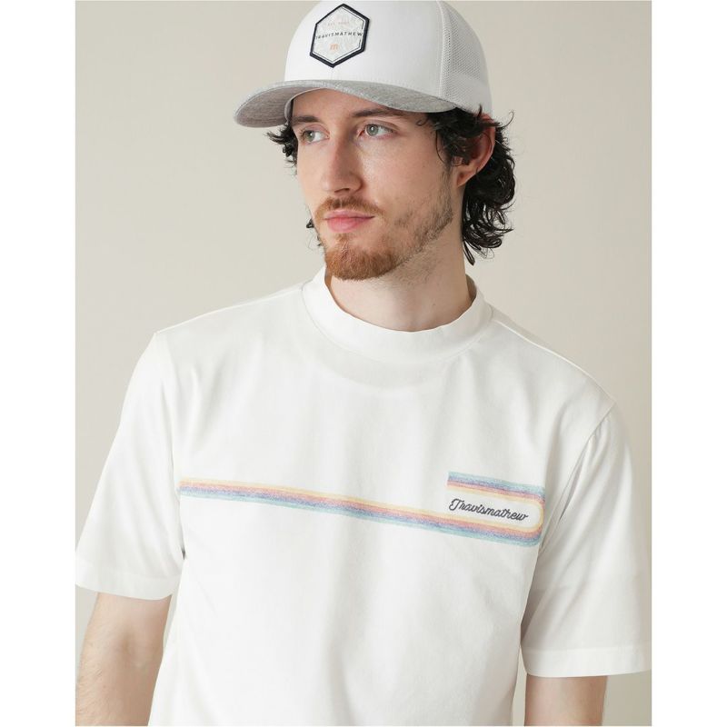 トラヴィスマシュー TRAVISMATHEW メンズ メンズ レトロチェスト プリント半袖モック (MENS) TMMA52R 詳細7