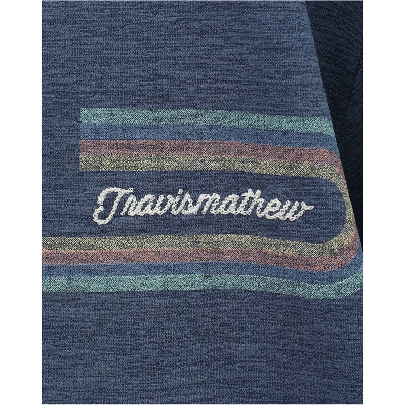 TRAVISMATHEW シャツ メンズ ネイビー