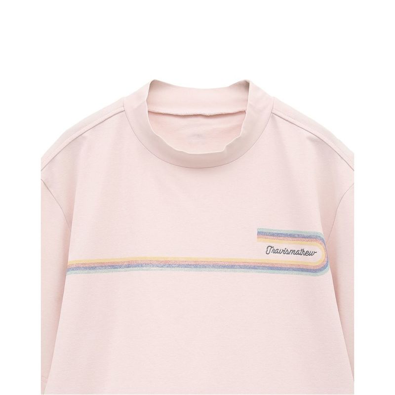 TRAVISMATHEW シャツ メンズ ローズピンク