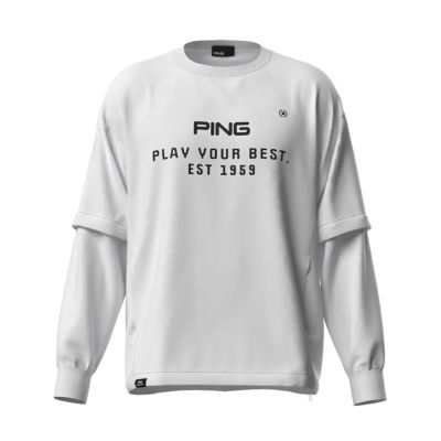 送料無料 百貨店 送料無料】PING ピン ブルゾン ニット スニード リバーシブル ジャンパー、ジャケット
