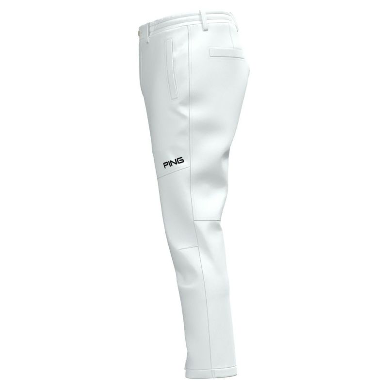 PING ピン ストレッチパンツ メンズパンツ ホワイト（白） Mサイズ PING 在庫処分 ピン アパレル ロングパンツ ニットツイル ライト