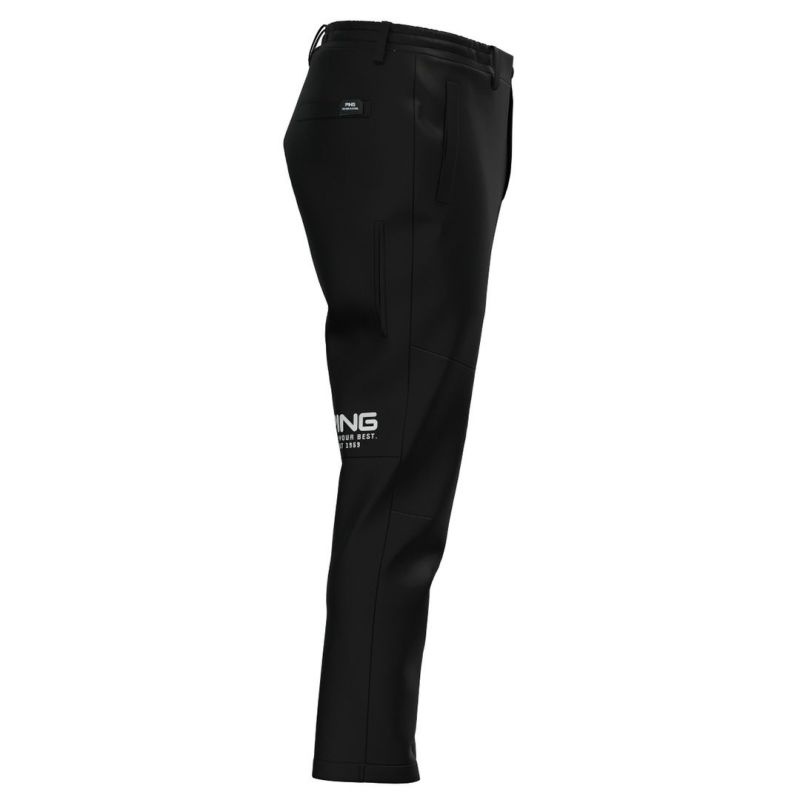 新品 ピン テーパード パンツ リラックスフィット 全方向ストレッチ グレー L PING APPAREL】全方向ストレッチ二重織テーパードパンツ
