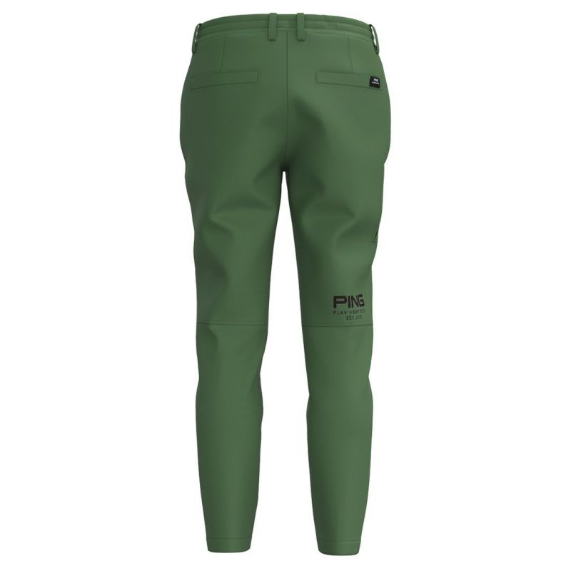 新品 ピン テーパード パンツ リラックスフィット 全方向ストレッチ グレー M セール】【PING APPAREL】全方向ストレッチ二重織テーパード