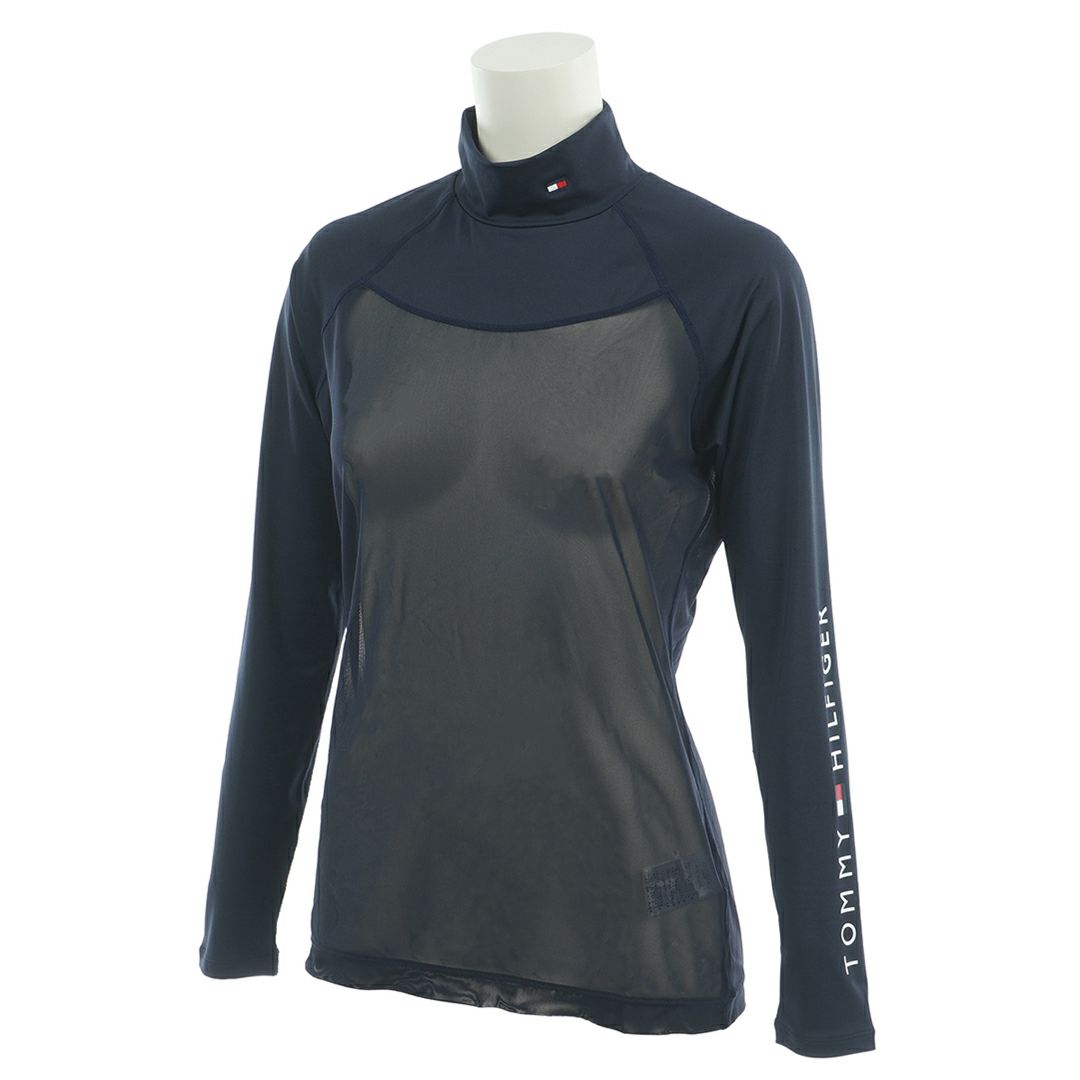 トミー ヒルフィガー ゴルフ Tommy Hilfiger Golf レディース レディース モックネック メッシュインナーシャツ THLA535 詳細1