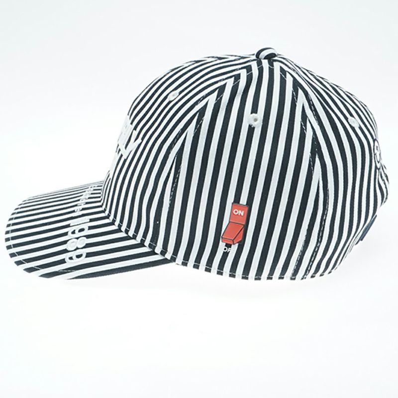 パーリーゲイツ PEARLY GATES メンズ レディース ユニセックス SWITCH ONリサイクルツイルキャップ (ストライプ柄) (UNISEX) PAMG55BF 詳細2