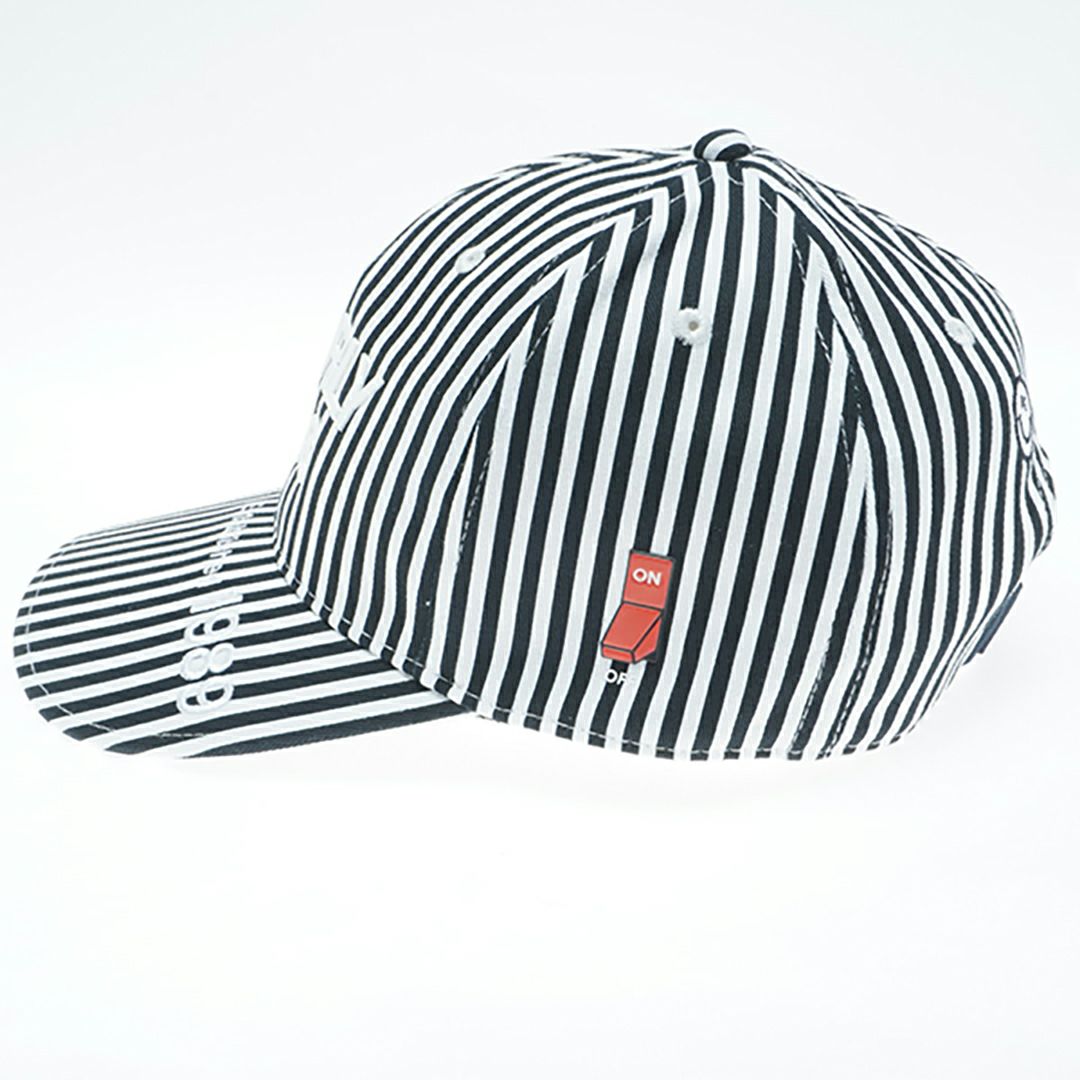 パーリーゲイツ PEARLY GATES メンズ レディース ユニセックス SWITCH ONリサイクルツイルキャップ (ストライプ柄) (UNISEX) PAMG55BF 詳細2