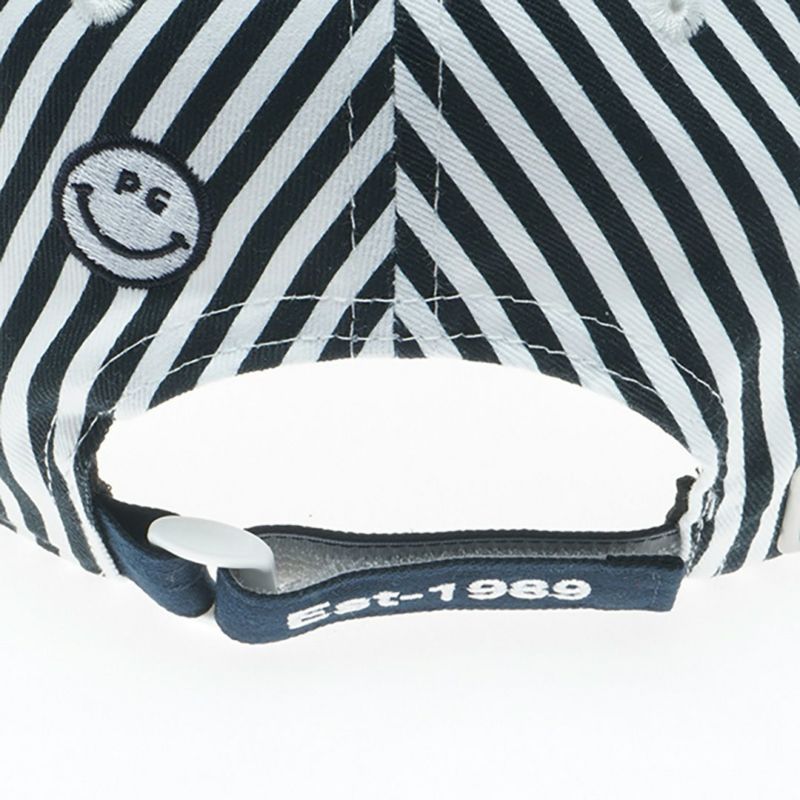 パーリーゲイツ PEARLY GATES メンズ レディース ユニセックス SWITCH ONリサイクルツイルキャップ (ストライプ柄) (UNISEX) PAMG55BF 詳細4