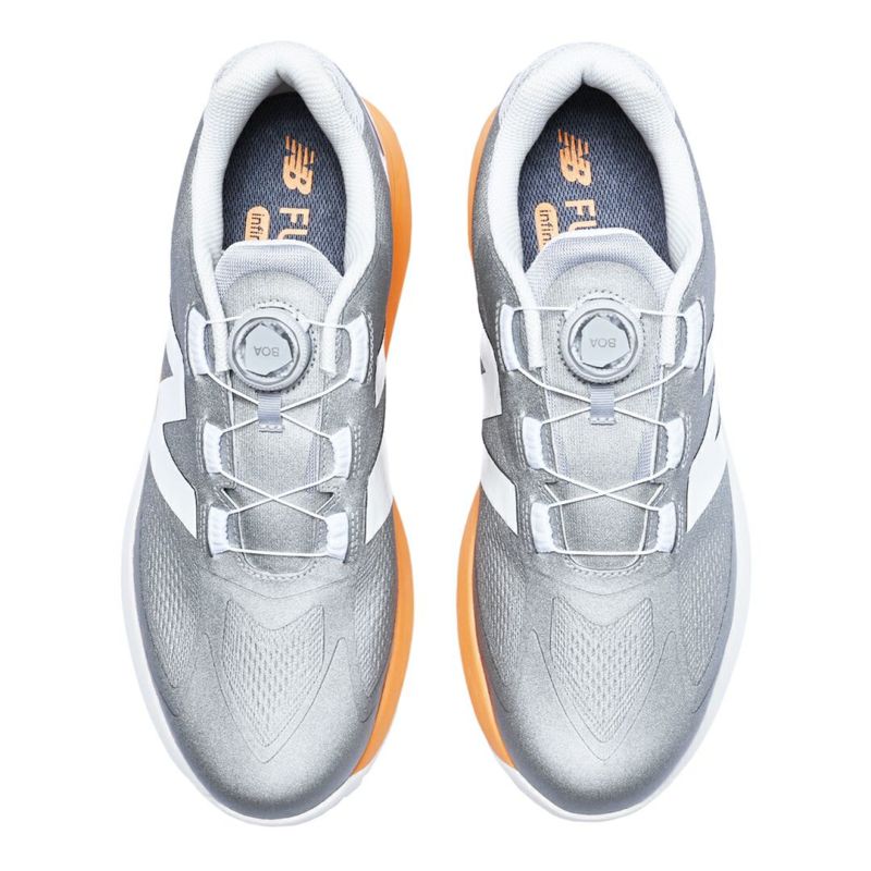 new balance シューズ メンズ シルバー