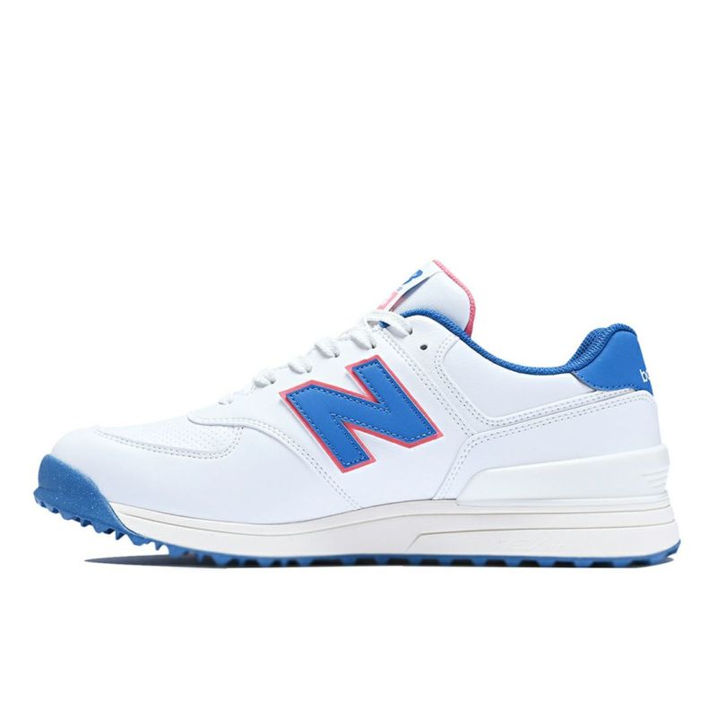 new balance シューズ メンズ ホワイト・ブルー