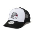 NEW ERA HELLO KITTY レディース  キャップ ホワイト ブラック