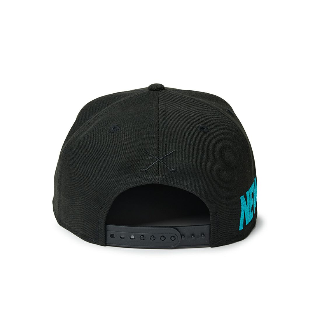 ニューエラ NEW ERA メンズ レディース ユニセックス  【ゴルフ】9FIFTY Essential ワードマークロゴ ブラック ERMZ52LS 詳細4