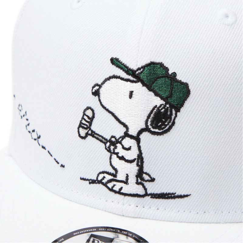 NEW ERA PEANUTS スヌーピー メンズ レディース ユニセックス キャップ ホワイト