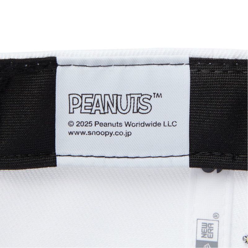 NEW ERA PEANUTS スヌーピー メンズ レディース ユニセックス キャップ ホワイト