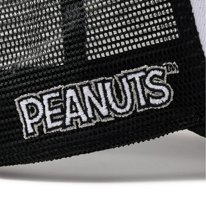 NEW ERA PEANUTS スヌーピー メンズ レディース ユニセックス キャップ ホワイト ブラック