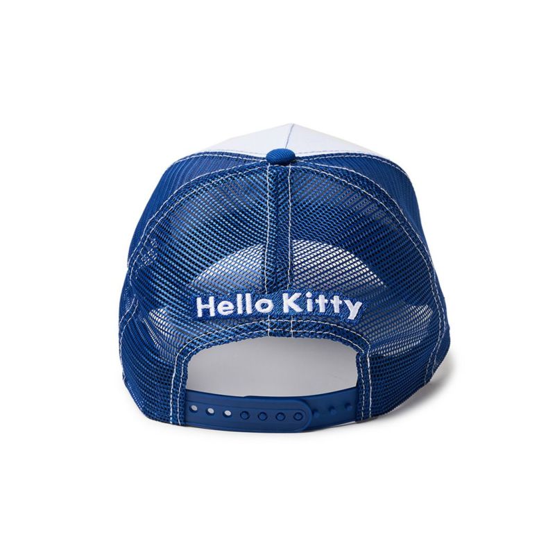 NEW ERA HELLO KITTY メンズ レディース ユニセックス キャップ ホワイト ロイヤルブルー