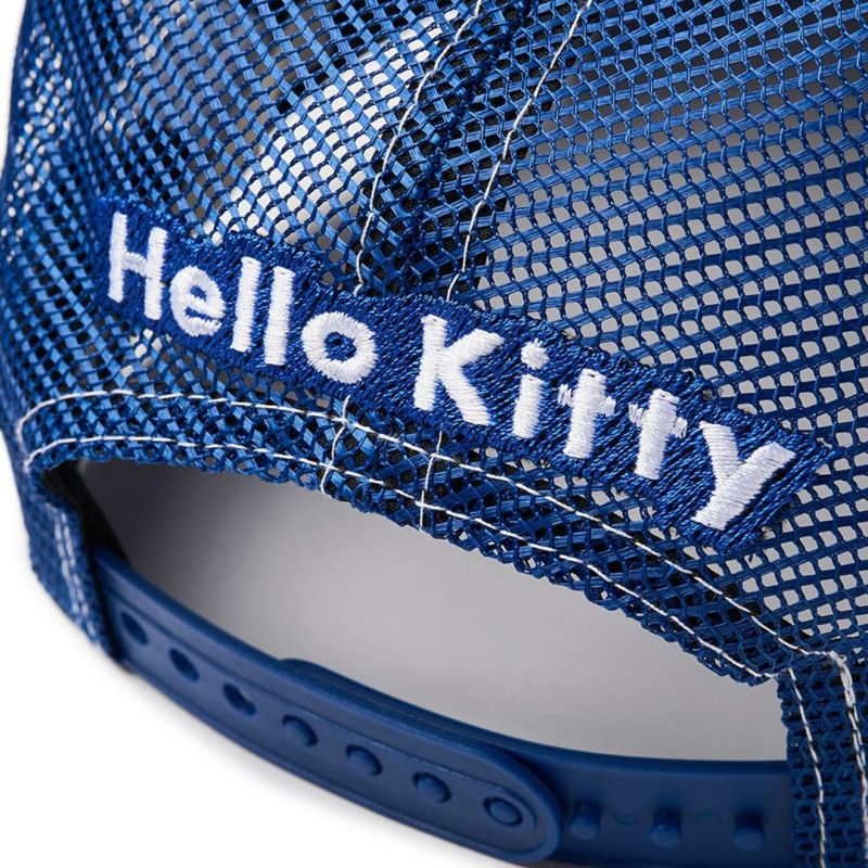 NEW ERA HELLO KITTY メンズ レディース ユニセックス キャップ ホワイト ロイヤルブルー