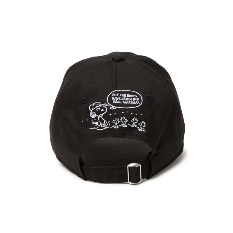 NEW ERA PEANUTS スヌーピー メンズ レディース ユニセックス キャップ ブラック