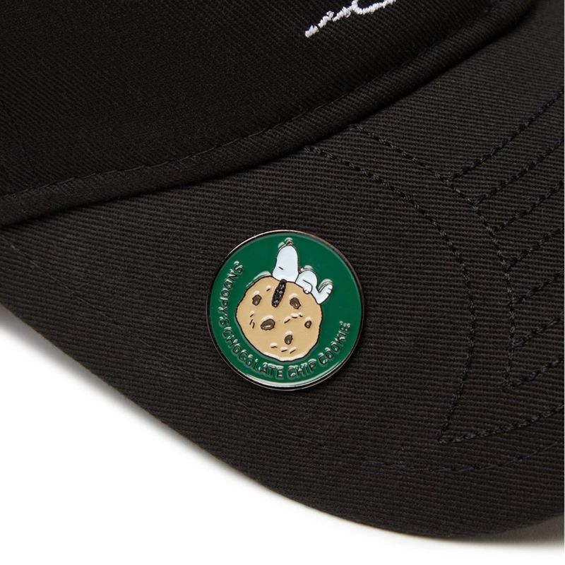 NEW ERA PEANUTS スヌーピー メンズ レディース ユニセックス キャップ ブラック
