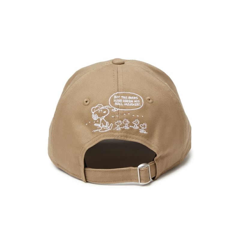 NEW ERA PEANUTS スヌーピー メンズ レディース ユニセックス キャップ ブリティッシュカーキ 