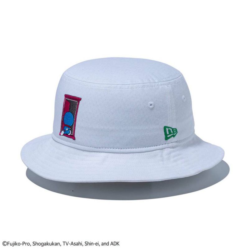 NEW ERA ドラえもん メンズ レディース ユニセックス バケットハット ホワイト